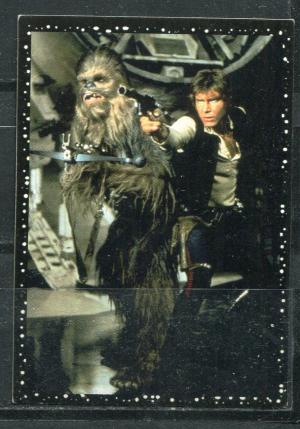Наклейка для альбома 1996  Star Wars, Звездные Войны, Panini, номер 37