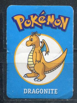 Наклейка   Pokemon, Покемон, Dragonite