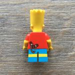 Игрушка   Солдатик, Lego, Лего, Барт Симпсон