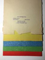 Набор цветной бумаги 1971 Изд. Полтава 40 листов, 203х288 см, 50 коп. г.Полтава