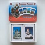 Карты сувенирные   Великая Россия, 2 колоды по 55 карт.
