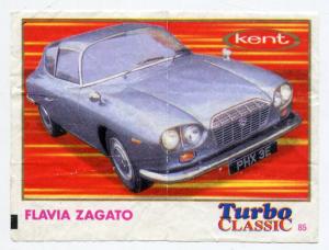 Вкладыш от жевательной резинки   Turbo Classic, номер 85, kent
