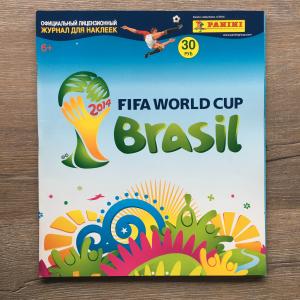 Альбом для наклеек 2014 Panini FIFA World Cup Brasil, пустой с анкетой