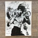 Фотография  1976  Bruce Lee Брюс Ли. 1989-1990 года, 23,7 х 18 см