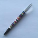 Ручка шариковая СССР   цветной пластик, зона, кич, 16,5 см.
