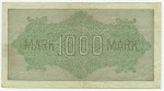 1000 марок 1922  Германия