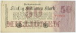 50 млн. марок 1923  Германия