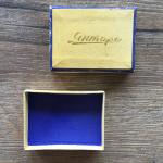 Коробка   от броши или ювелирного украшения, Янтарь