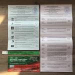 Избирательный бюллетень 2019  Выборы депутатов Государственного Совета РТ