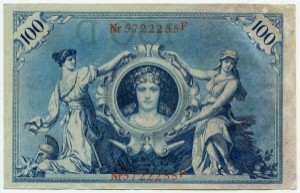 100 марок  1908  Германия