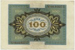 Банкнота иностранная 1920  Германия, 100 марок 