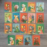 Бумажная гирлянда 1980  елочная, Русские сказки, флажки, 19 шт.