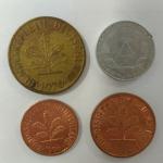 Набор монет   Германии 4 шт. Цена за все