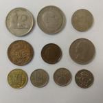 Набор монет   иностранных государственных 10 шт. Цена за все