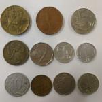 Набор монет   Чехии 11 шт. Цена за все