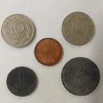 Набор монет   Дании 5 шт. Цена за все