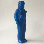 Игрушка   Солдатик синий парашютист, Дутыш, 14 см