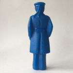 Игрушка   Солдатик синий воин с автоматом, Дутыш, 14 см