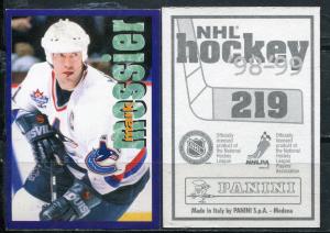 Наклейка для альбома 1998  Panini NHL Hockey 98-99, номер 219