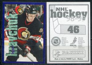 Наклейка для альбома 1998 Panini Panini NHL Hockey 98-99, номер 46