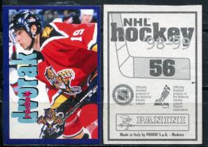 Наклейка для альбома 1998  Panini NHL Hockey 98-99, номер 56