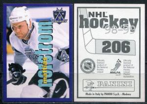 Наклейка для альбома 1998  Panini NHL Hockey 98-99, номер 206