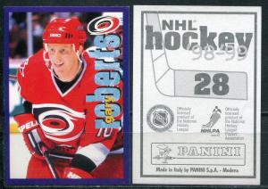 Наклейка для альбома 1998 Panini Panini NHL Hockey 98-99, номер 28