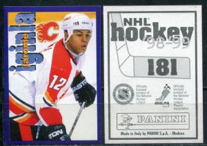 Наклейка для альбома 1998 Panini Panini NHL Hockey 98-99, номер 181