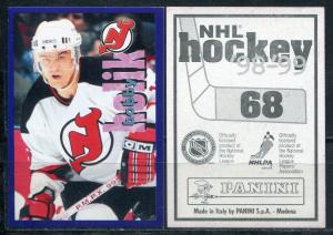 Наклейка для альбома 1998  Panini NHL Hockey 98-99, номер 68