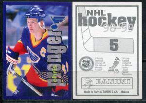 Наклейка для альбома 1998  Panini NHL Hockey 98-99, номер 5