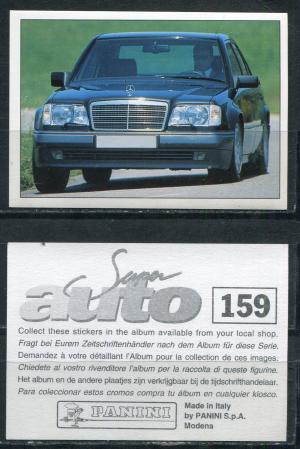Наклейка для альбома  Panini Panini Super auto, номер 159