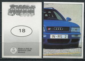 Наклейка для альбома   Auto 2000, номер 18