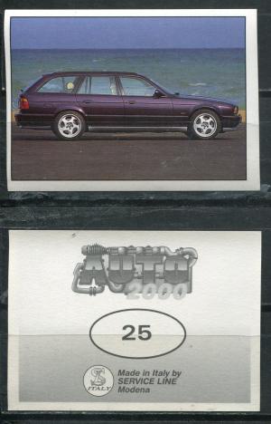 Наклейка для альбома   Auto 2000, номер 25
