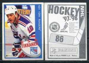 Наклейка 1997 Panini Panini NHL Hockey 97-98, номер 86