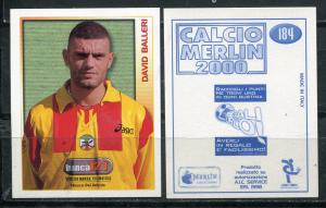 Наклейка для альбома 2000 Merlin Merlin Calcio 200 номер 184