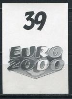 Наклейка для альбома 2000  Euro 2000, номер  30