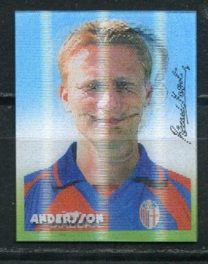 Наклейка 1999 Merlin MERLIN Calcio 1999-2000, переливашка, Andersson, C17