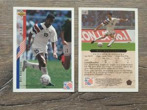 Спортивная карточка 1994  Upper deck Worldcup USA 94, номер 2