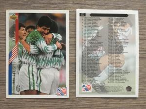 Спортивная карточка 1994  Upper deck Worldcup USA 94, номер 250