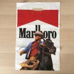 Пакет   фирменный Marlboro, ковбой с лассо, из 90-ых