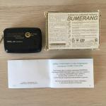 Пейджер 1997  Bumerang, Future-telecom, рабочий, инструкция и коробка