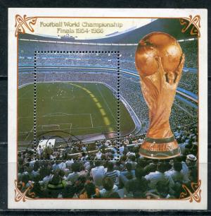 Блок иностранных марок 1985  Football World Championship, Аштфды 1954-1986