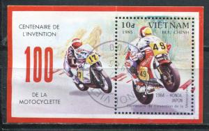 Блок иностранных марок 1985  Мотоциклы, есть загиб