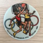 Значок СССР бакинская серия 1980  22 летние олимпийские игры в Москве